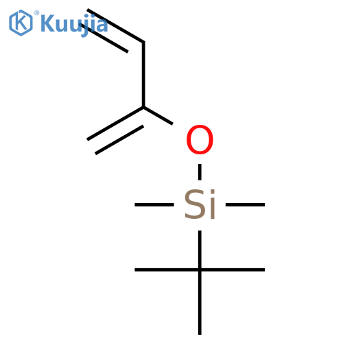 Silane, (1,1-dimethylethyl)dimethyl[(1-methylene-2-propenyl)oxy]- structure