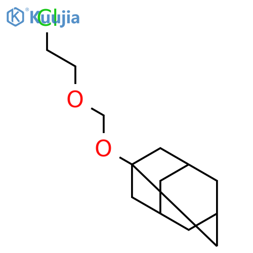 Tricyclo[3.3.1.13,7]decane, 1-[(2-chloroethoxy)methoxy]- structure