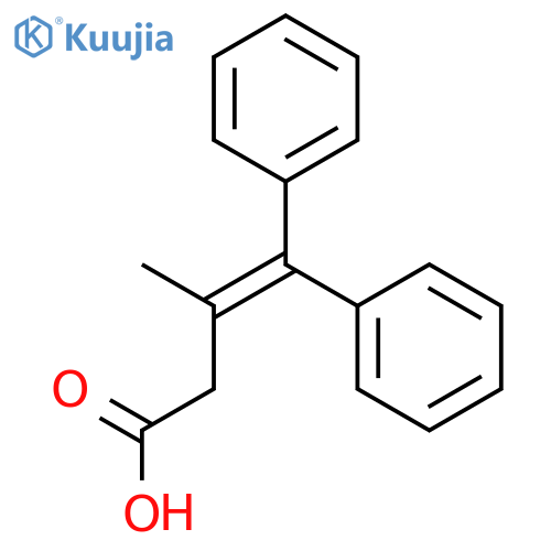 3-Butenoic acid,3-methyl-4,4-diphenyl- structure