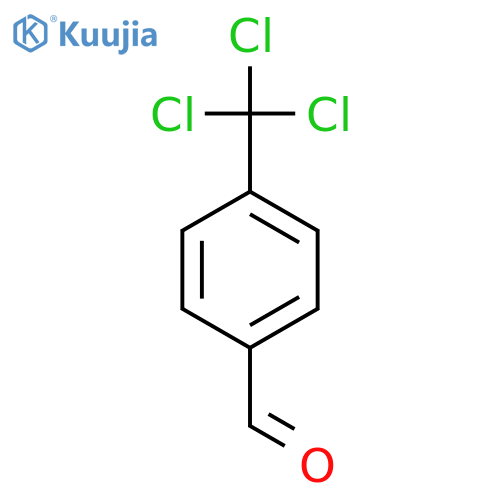 4-(trichloromethyl)benzaldehyde structure