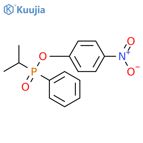 Phosphinic acid,(1-methylethyl)phenyl-, 4-nitrophenyl ester (9CI) structure