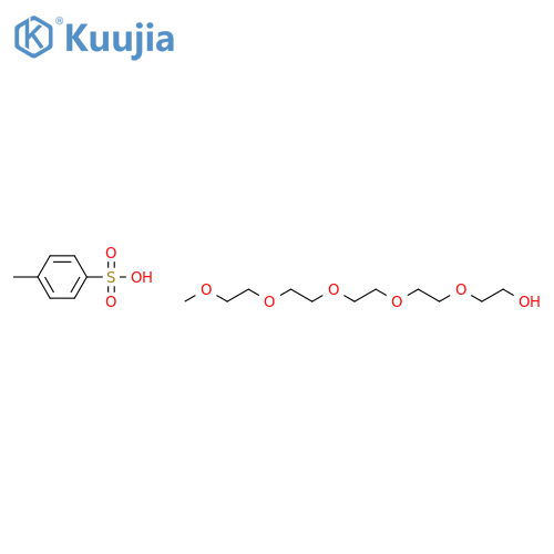 2,5,8,11,14-Pentaoxahexadecan-16-ol, 4-methylbenzenesulfonate structure