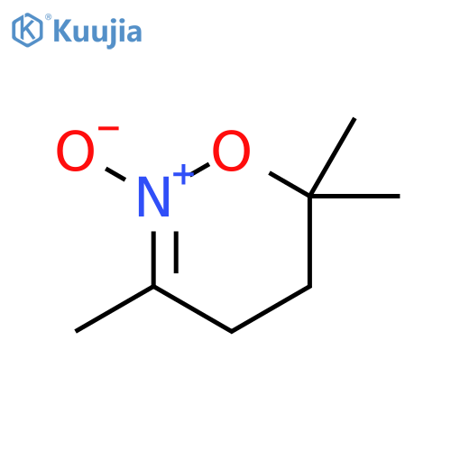 4H-1,2-Oxazine, 5,6-dihydro-3,6,6-trimethyl-, 2-oxide structure