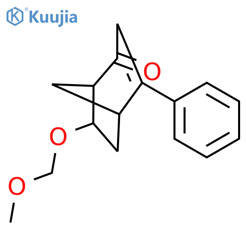 Bicyclo[3.2.1]oct-3-en-2-one, 7-(methoxymethoxy)-4-phenyl- structure