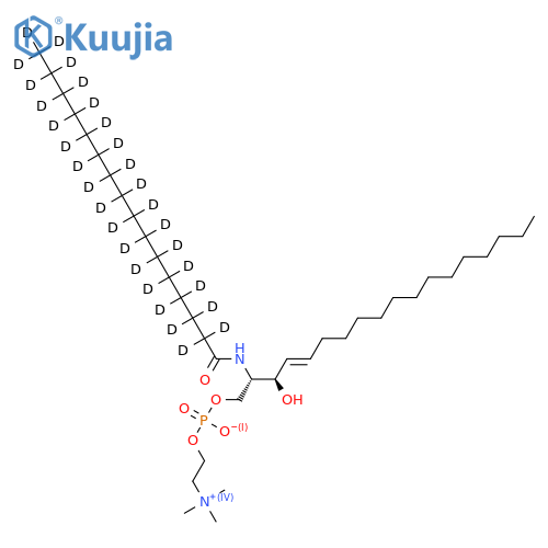 C16-Sphingomyelin-d13 structure