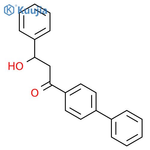 1-Propanone, 1-[1,1'-biphenyl]-4-yl-3-hydroxy-3-phenyl- structure