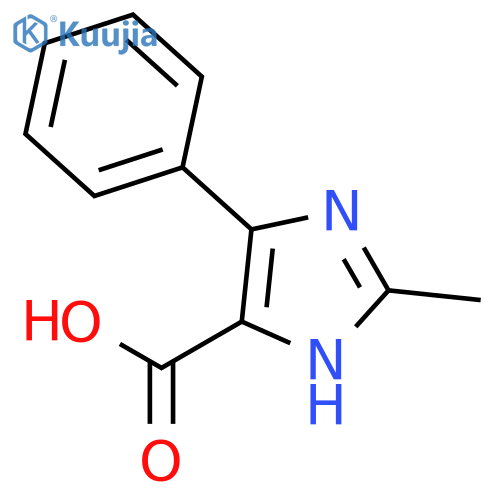 1H-Imidazole-5-carboxylicacid, 2-methyl-4-phenyl- structure