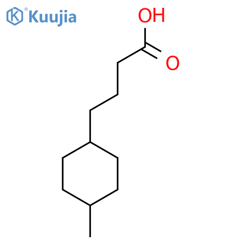 4-(4-methylcyclohexyl)butanoic acid structure