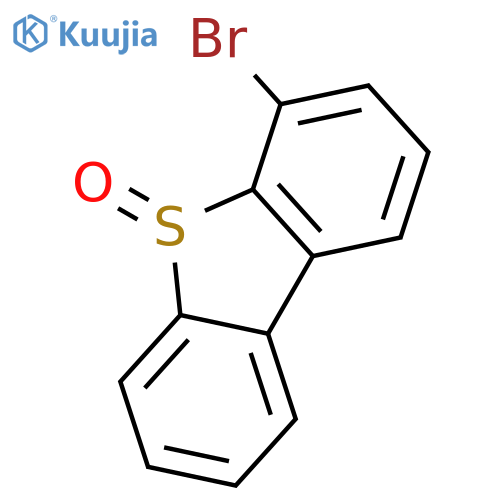 Dibenzothiophene, 4-bromo-, 5-oxide structure