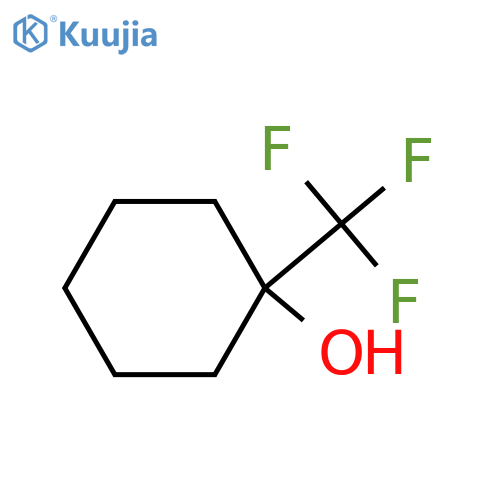 1-(trifluoromethyl)cyclohexan-1-ol structure