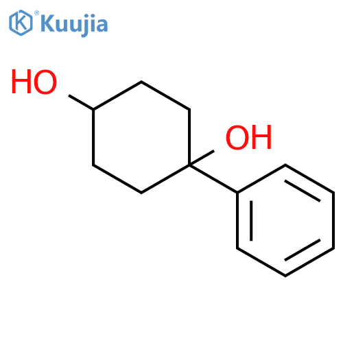 1-PHENYL-1,4-CYCLOHEXANEDIOL structure