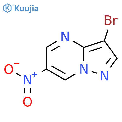 3-Bromo-6-nitropyrazolo[1,5-a]pyrimidine structure