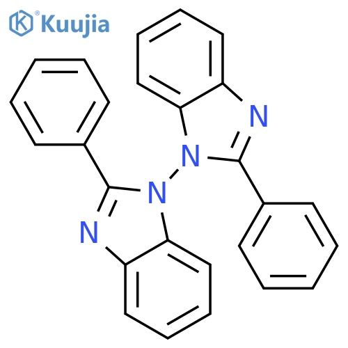 1,1'-BI-1H-BENZIMIDAZOLE, 2,2'-DIPHENYL- structure
