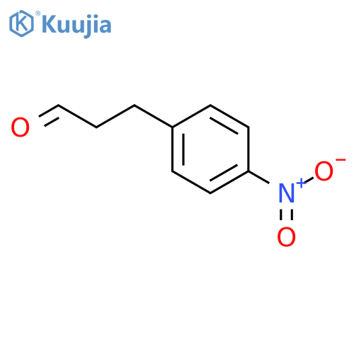3-(4-nitrophenyl)propanal structure