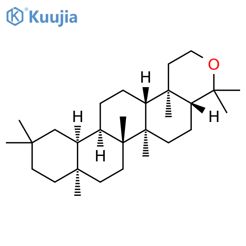 2H-Chryseno[2,1-c]pyran, eicosahydro-4,4,6a,6b,8a,11,11,14b-octamethyl-, (4aR,6aR,6bR,8aR,12aS,12bR,14aR,14bR)- structure