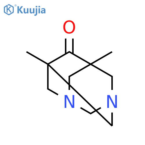 5,7-dimethyl-1,3-diazatricyclo3.3.1.1,3,7decan-6-one structure