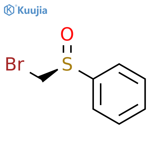 BENZENE, [(S)-(BROMOMETHYL)SULFINYL]- structure