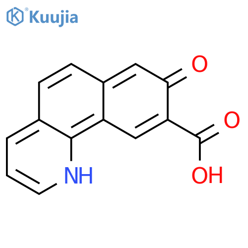 8-Hydroxybenzo[h]quinoline-9-carboxylic acid structure