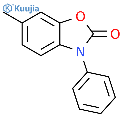 2(3H)-Benzoxazolone,6-methyl-3-phenyl- structure