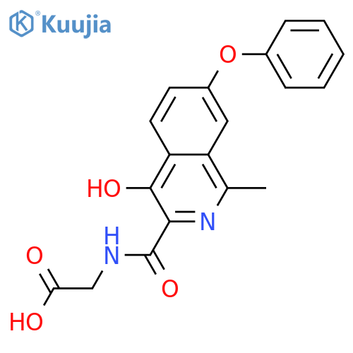 Roxadustat structure
