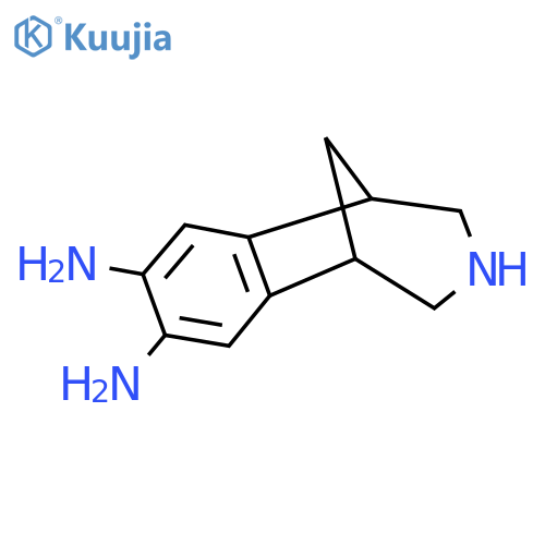 2,3,4,5-Tetrahydro-1,5-methano-1H-3-benzazepine-7,8-diamine structure