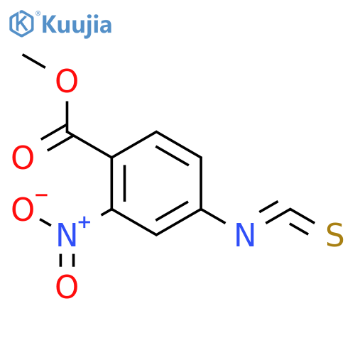 BENZOIC ACID, 4-ISOTHIOCYANATO-2-NITRO-, METHYL ESTER structure