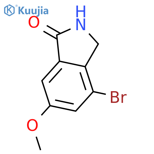 4-Bromo-6-methoxyisoindolin-1-one structure