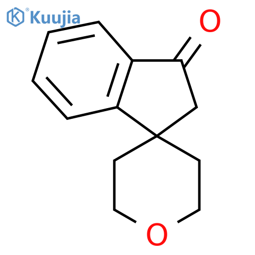 2,3-dihydrospiroindene-1,4'-oxan-3-one structure