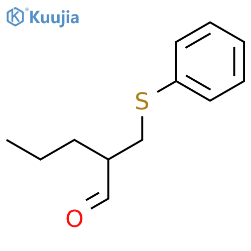 PENTANAL, 2-[(PHENYLTHIO)METHYL]- structure