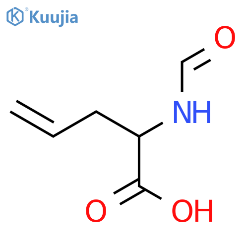 2-formamidopent-4-enoic acid structure