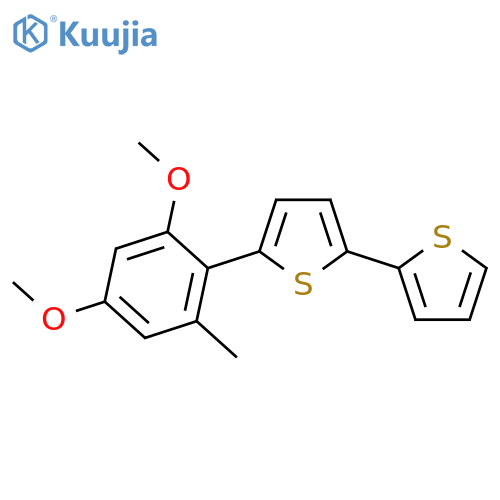 2,2'-Bithiophene, 5-(2,4-dimethoxy-6-methylphenyl)- structure