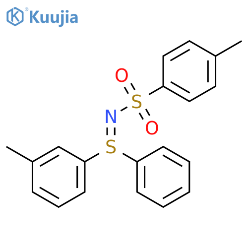 SULFILIMINE, S-(3-METHYLPHENYL)-N-[(4-METHYLPHENYL)SULFONYL]-S-PHENYL- structure