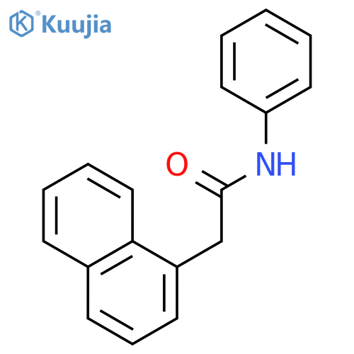 1-NAPHTHALENEACETAMIDE, N-PHENYL- structure