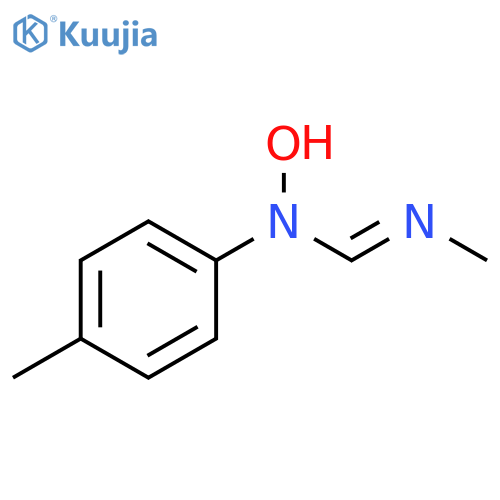 Methanimidamide,N-hydroxy-N'-methyl-N-(4-methylphenyl)- structure
