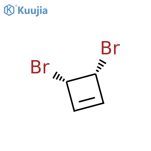 Cyclobutene, 3,4-dibromo-, (3R,4S)-rel- structure