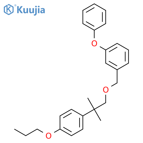 1-{[2-methyl-2-(4-propoxyphenyl)propoxy]methyl}-3-phenoxybenzene structure