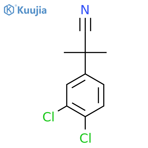 2-(3,4-Dichlorophenyl)-2-methylpropanenitrile structure