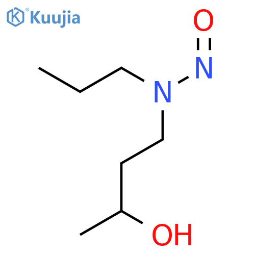 4-[nitroso(propyl)amino]butan-2-ol structure