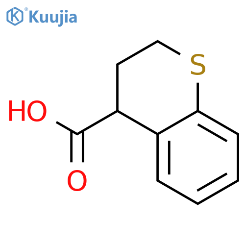 3,4-dihydro-2H-1-benzothiopyran-4-carboxylic Acid structure