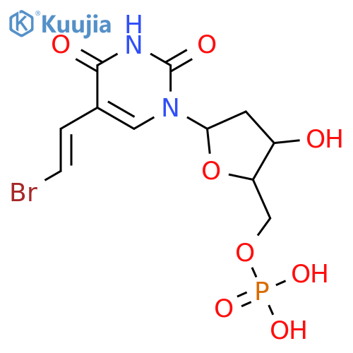 Brivudine 5'-Monophosphate structure