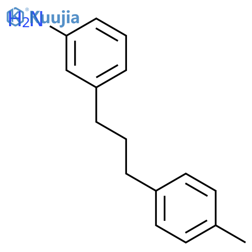 3-3-(4-methylphenyl)propylaniline structure
