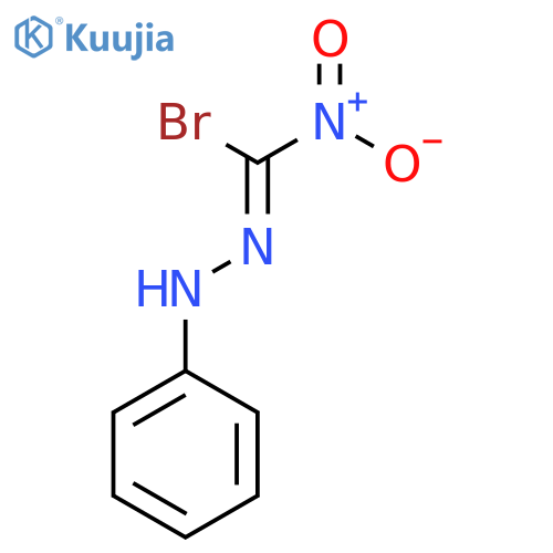 METHANEHYDRAZONOYL BROMIDE, 1-NITRO-N-PHENYL- structure