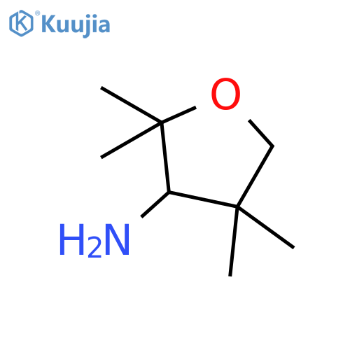 3-Furanamine, tetrahydro-2,2,4,4-tetramethyl- structure