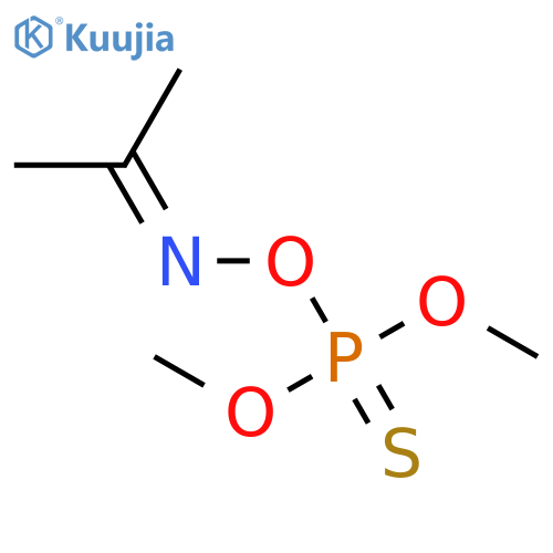 2-Propanone, O-(dimethoxyphosphinothioyl)oxime structure
