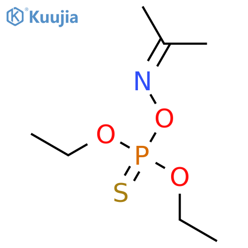 2-PROPANONE, O-(DIETHOXYPHOSPHINOTHIOYL)OXIME structure
