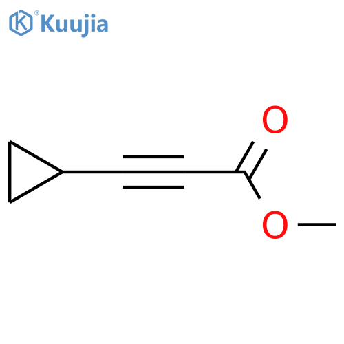 Methyl 3-cyclopropylprop-2-ynoate structure