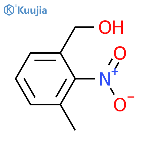 3-Methyl-2-nitrobenzyl Alcohol structure
