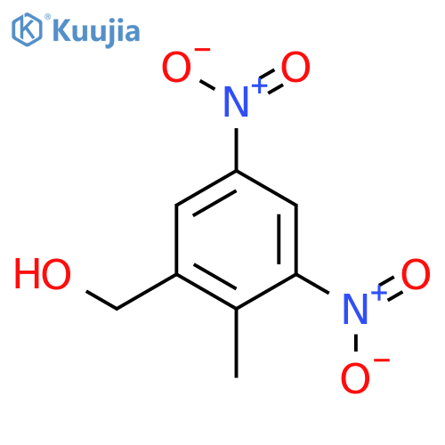 (2-Methyl-3,5-dinitrophenyl)methanol structure