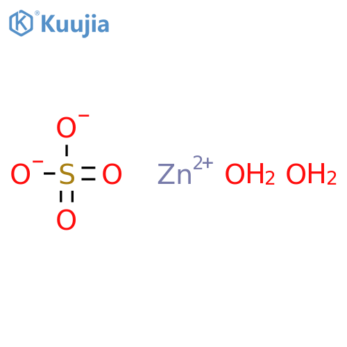 Sulfuric acid, zincsalt (1:1), dihydrate (9CI) structure