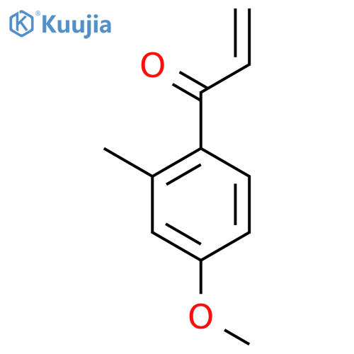 1-(4-methoxy-2-methylphenyl)prop-2-en-1-one structure
